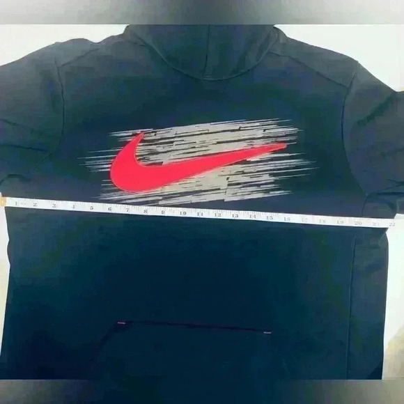 Nike Therma-FIT, Men’s Size Medium, (Women’s Size L), Pullover Hoodie, Black - Picture 10 of 14